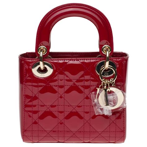 sac dior rouge|dior bag handmade.